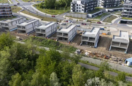 VILY STODŮLKY JIH - rough construction completed