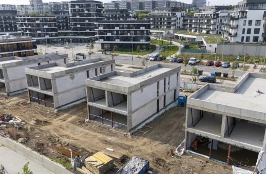 VILY STODŮLKY JIH - rough construction completed